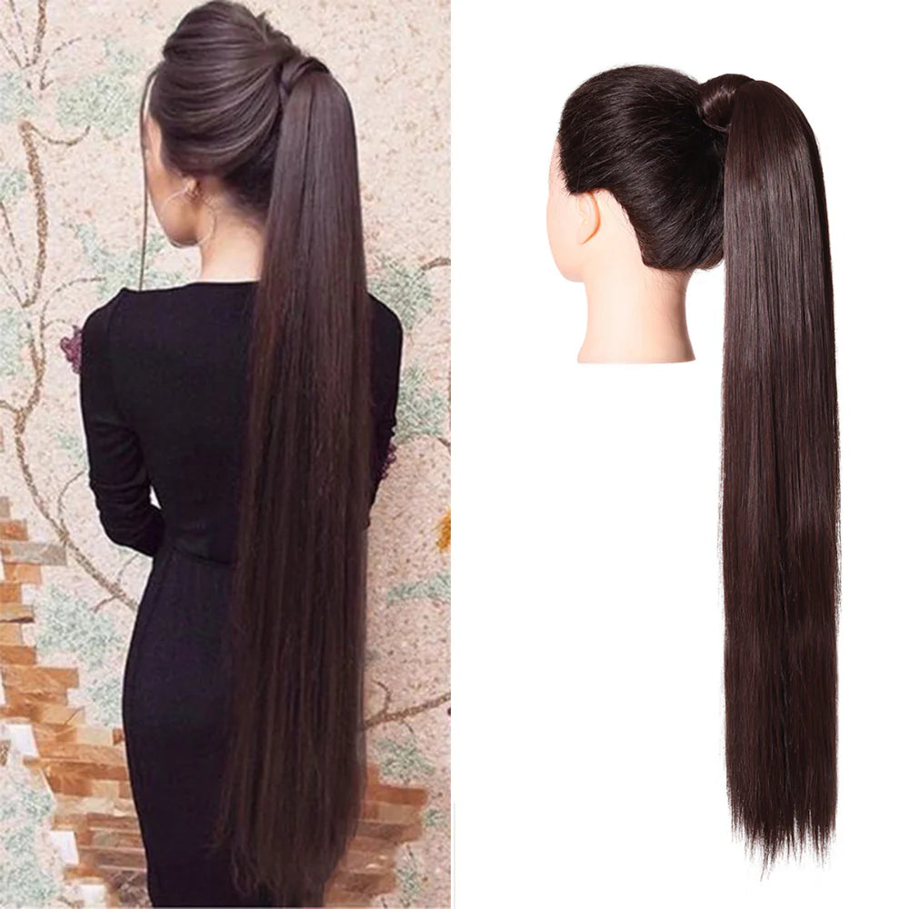 Luxx™ Straight Ponytail Extensions